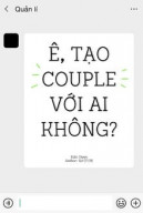 Ê, Tạo CP Với Ai Không?